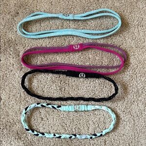Lululemon headband lot of 4
